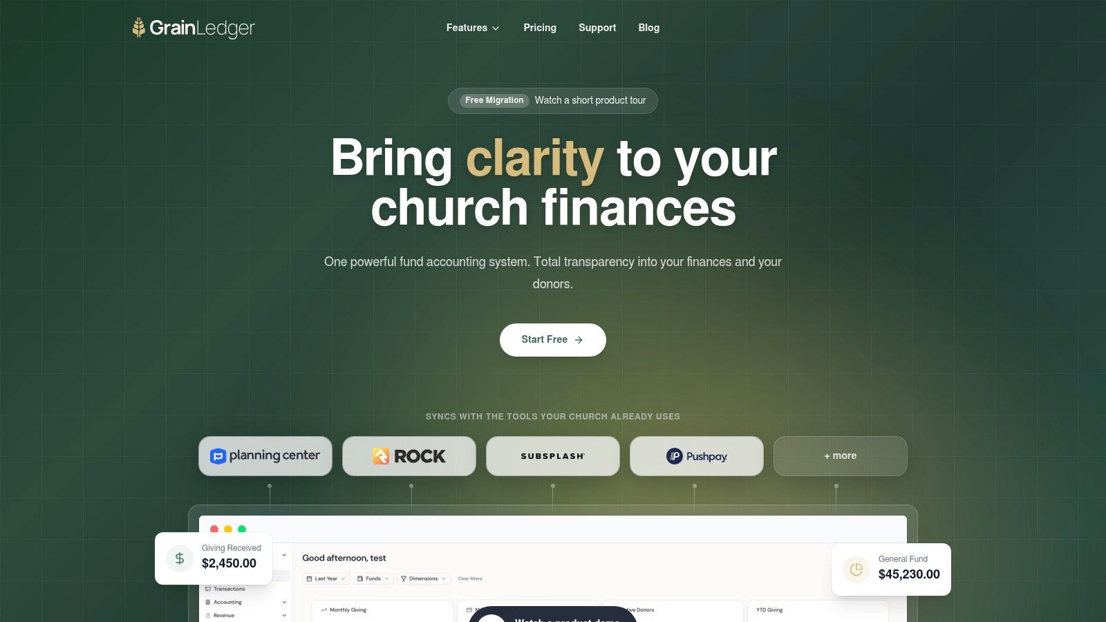 Screenshot from https://grainledger.com